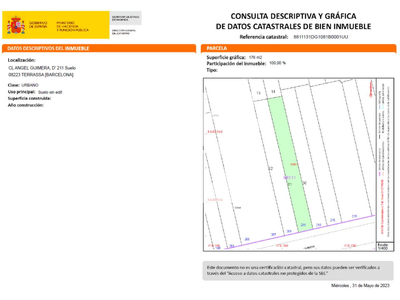 Inmueble en Calle Ángel Guimerà  Número 209  , Barcelona